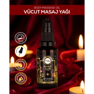 Floravie Natural Masaj Yağı - Aromatik Yağlarla Hazırlanmıştır - 30 ml 