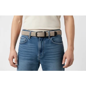 Elastik Örgü Unisex Kemer Taş