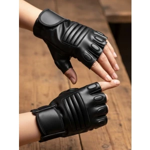 Algitsin OLA Algitsin O L A  Deri Erkek Parmaksız Eldiven