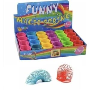 Renkli Stres Yayı 24 Adet