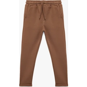 Beli Bağlamalı Cepli Basic Eşofman Altı