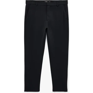 Slim Fit Normal Bel Cepli Kumaş Pantolon