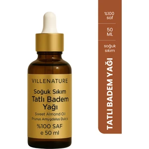 Soğuk Sıkım Tatlı Badem Yağı 50 ml