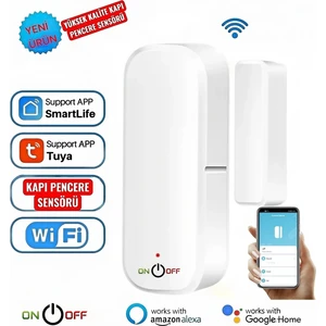 ONOFFSMART Tuya Kapı Pencere Alarm Dedektörü