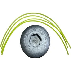 Motorlu Tırpan Örümcek Başlık Metal Universal