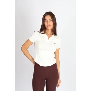 Softandbasic Polo Yaka ve Patlı Lused T-Shirt