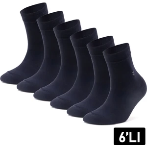 Just Inner Erkek Çorap 6'lı Yarım Konç (Bambu)