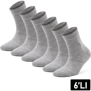 Just Inner Erkek Çorap 6'lı Yarım Konç (Bambu)