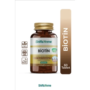Shiffa Home Biotin B Vitamin Saç Tırnak 750 mg 60 tablet