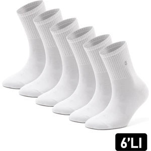 Just Inner Kadın 6'lı Tenis Çorabı (Pamuk)