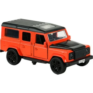 Mega Oyuncak Die Cast Metal Çek Bırak Turuncu Jip
