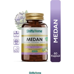 Shiffa Home Medan (Devedikeni Karahindiba Enginar) 620 mg 60 Kapsül