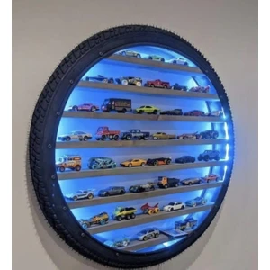 Huzur E-Ticaret Duvar Rafı Tekerlek Oyuncak Park