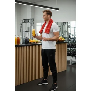 Erkek Kompak Manşetli Paça Eşofman Tek Alt