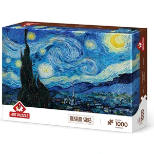 Art Puzzle Yıldızlı Gece, 1889 1000 Parça Puzzle