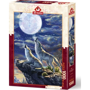 Art Puzzle Dolunay Kurtları 1000 Parça Puzzle