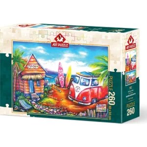 Art Puzzle Sörf Kampı 260 Parça Puzzle