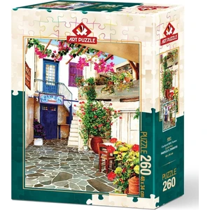 Art Puzzle Çiçekli Avlu 260 Parça Puzzle