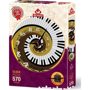 Art Puzzle Zamanın Ritmi 570 Parça Saat Puzzle