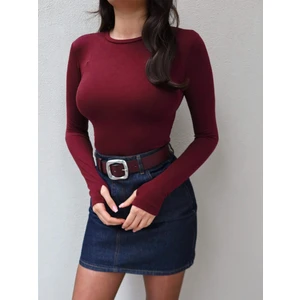 Esra Helvacı Uzun Kollu Basic Bluz