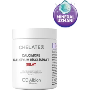 Calcimore Kalsiyum Bisglisinat 60 Bitkisel Tablet