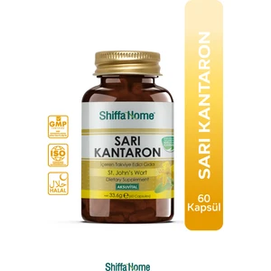 Shiffa Home Sarı Kantaron 60 Kapsül