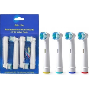 Oral B , Kiwi Uyumlu Muadil Başlık 4 Adet