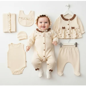 Kız Bebek Minizeyn 0-3 Ay Çıtır Çiçek 10 Lu Set