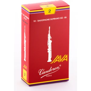 Saksofon Kamış Vandoren Java-Red No.2 Soprano