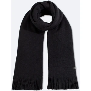 Avva Erkek Siyah Basic Püsküllü Şal A52Y9401