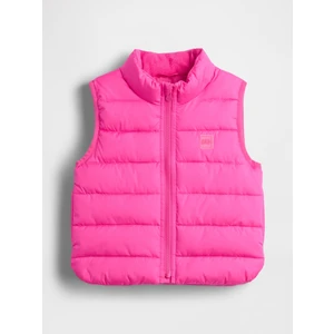 Erkek Bebek Pembe Coldcontrol Puffer Şişme Yelek