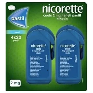 Nıcorette Cools 2mg 80 Adet Naneli Pastil