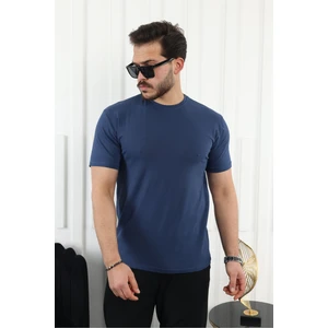 Erkek Slim Fit Baskısız T-Shirt
