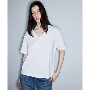 Basic V yaka tişört IS1260070102018