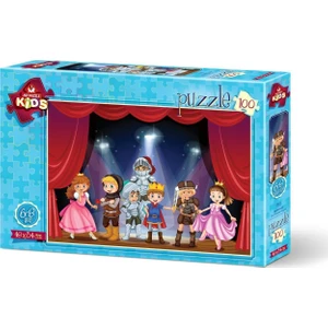 Art Çocuk Puzzle Tiyatrocular 100 Parça Puzzle