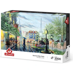 Art Puzzle Yaz Yağmuru, Paris 2000 Parça Puzzle