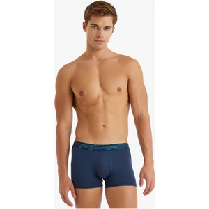 Erkek Pamuk Elastan Boxer 9556 - Lacivert