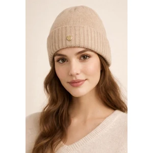 Kadın Triko Bere Bej