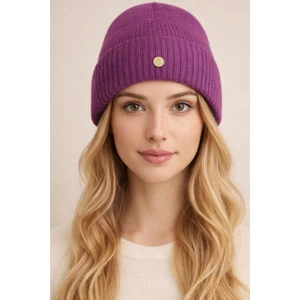 Kadın Triko Bere Mor