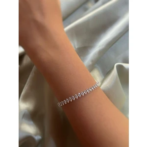 Silver Kristal Bileklik