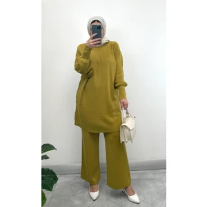 Nisum Moda Balon Kol Triko Takım