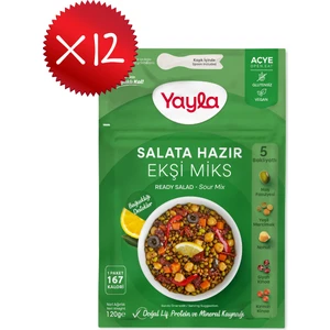 Salata Hazır Ekşi Miks 120 gr X12