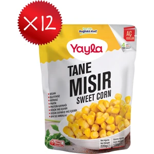 Haşlanmış Tane Mısır 220 gr X12