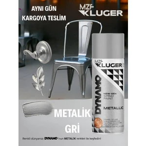 Kluger Sprey Boya Metalik Gri