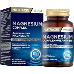 Nutraxin Magnesium Complex Gıda Takviyesi, 60 Tablet