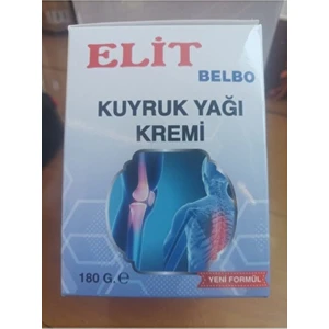Elit Belbo Belbo Kuyruk Yağı Kremi 180 ml Cilt Bakımında Etkili Unisex Kullanıma Uygun