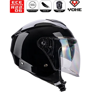 Motor Kaskı 852-SHİNNY Black