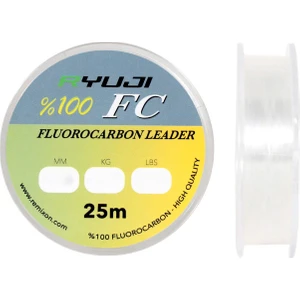%100 Fluorocarbon Leader 25M Olta Misinası