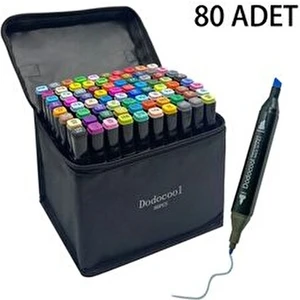 80’li Çift Uçlu Tasarım Kalem Seti