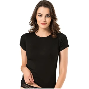 Kadın Kısa Kol Termal Atlet %62 Polyester %32 Viskose %6 Elastane